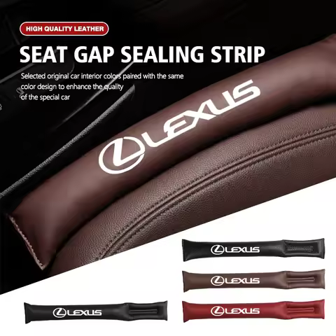 Car Seat Gap Filler Strip Soft Pads Leather Car Styling Spacer For Lexus F SPORT LBX NX RX 350h 450h