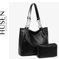 Gaudi Bag Tote Bag for Women, College Husen 2In1, Luxury Branded Women's Office Work Tote Bag, Black