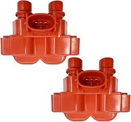 N51WSTAR High Energy Ignition Coil Packs FD487 DG458 Set of 2 Compatible With Ford E150 E250 E350 F1