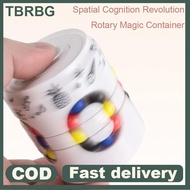 null Magic Bean Can Puzzle Cube, Magic Cube And Fidget Spinner, Rotating Fidget Cube Toy null