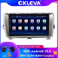 EKLEVA 2 Din สเตอริโอวิทยุรถยนต์แอนดรอยด์14สำหรับ Toyota Prius LHD 2008-2012เครื่องเล่นมัลติมีเดียรถ