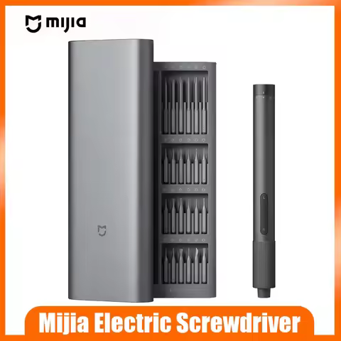 Mijia Electric Precision Screwdriver2-Speed Torque Adjustment 400 S2 Steel Bits Type-C Magnetic Alum