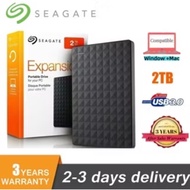 【Ready stock】 Hard disk-2TB 1TB Expansion Backup External Hard Drive HDD Hard disk USB 3.0 (1TB/2TB)
