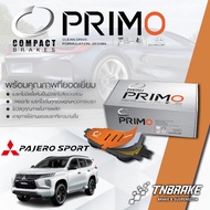 Compact Primo ผ้าเบรคหน้าสำหรับ Mitsubishi New Pajero Sport 2.4 2WD 4WD ปี 2016-ON DPM 467 DPM 468