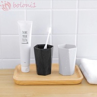 [COD] Bathroom Tumblers Healthy Reusable Portable C0ffee Mug Bathroom Supplies Cup Drinkware Storage