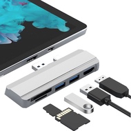 WYMECT 5 in 1 Dock Hub Docking Station 4K HDMI USB 3.0 5 Port 2K/4K/1080P USB 3.1 Gen 1*2 HDMI*1 SD/