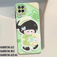 Soft Case Samsung A12 Samsung M12/ Samsung A22 4G Softcase Pro Camera Softcase Flexible - F26