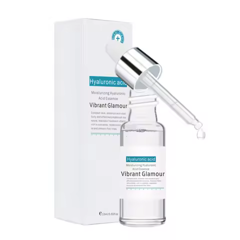 VIBRANT GLAMOUR Hyaluronic Acid Face Serum Anti-Aging Shrink Pore Whitening Moisturizing Essence Fac