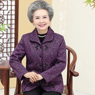 Elderly Autumn Clothes Women 60 Years Old Mother Clothes Spring Clothes Tops Grandma Jackets Middle-