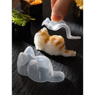 日本進口小貓咪飯團模具日式壽司米飯蘿卜泥土豆泥造型便當盒工具