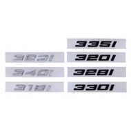 Suitable for BMW Car Logo New 3 Series Displacement 350i 340i 330i 325i 320i Rear Tail Logo Displace