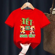 CNY reunion t-shirt for boys and girls, CNY 2026 shirt