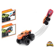 4 in 1 Hot Wheels Monster Truck Alloy Die Cast SUV Cars Play Set Assorted Toy