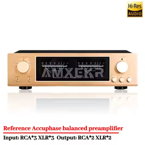 AMXEKR Reference Accuphase C-2860 Plus Fully Balanced Preamplifier Home Audio HiFi Amplifier with Re