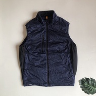 Burtle Navy Strech Rompi Vest Lembut