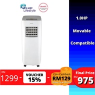 Sharp Portable Air Conditioner (1.0HP) CVH10YD CV-H10YD