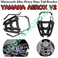 Motorcycle Top Box Bracket Tail Box Alloy Luggage Rack Heavy Duty Yamaha Aerox 2021 V2 Anx155 Nvx155