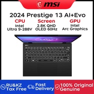 2025 Msi Prestige 13 Ai+ Evo Laptop 13.3 Inci 2.8k 60hz Qhd Oled Skrin Intel Ultra 9-288v 32gb 1tb I