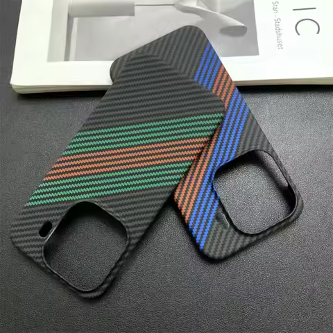 Luxury Slim Carbon Fiber Texture PC Frameless Phone Case For OPPO Find X9 X8 X8S S+ X7 X6 Pro Ultra 