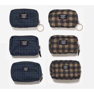 [Japanese Goods Daigou CITY] 2025AW WTAPS SQUARE KEY POUCH Plaid Small Bag Coin Purse Case