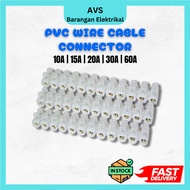 PVC WIRE CONNECTOR 10A,15A,20A,30A,60A 12 WAY CABLE CONNECTOR WIRE TERMINAL BLOCK PENYANBUNG WAYAR E