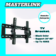 TV Wall Mount Bracket 30–60 Inch Tilt Adjustable Heavy Duty | Masterlink 3060TL680 Black