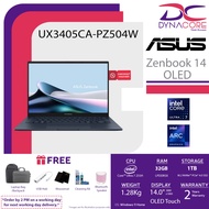 ASUS Zenbook 14 UX3405CA-PZ504W (U7 255H/32GB/1TB/14"3K-OLED-TOUCH/W11H) 2Years warranty