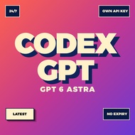 [FAST 24/7] ChatGPT Codex API Access - includes GPT-6 Astra | Free Install | Free Trial | No Expiry 