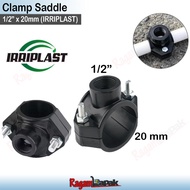 Saddle Clamp Size 20 mm x 1/ 2 Inch Saddle Clamp 1/2" x 20mm Clamp 1/2"x20mm Saddle Clamp 20mm x 1/2