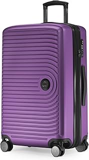 Mitte - Large Hard Shell Suitcase, TSA 4 Wheels, Check-in Luggage with 8 cm Volume Extension, 77 cm,