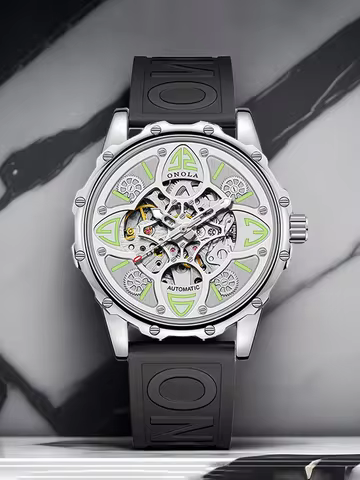 ONOLA Original Brand Automatic Man Watch Luxury Sports Luminous Waterproof Mechanical Watch Men's Wr