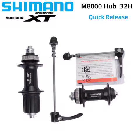 SHIMANO DEORE XT M8000 Hub 32Holes CENTER LOCK FH-M8000 HB-M8000 Quick Release Disc Brake HUB For MT