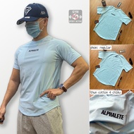 Men's sports t-shirt, men's gym t-shirt, Alphalete t-shirt, 4-way cotton t-shirt (actual photos, vid
