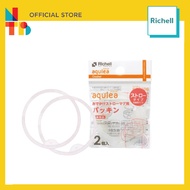 Richell AQ Gasket For Straw Mug - 2 Packs
