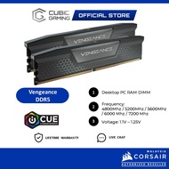 Corsair Vengeance 32GB/64GB DDR5 5600Mhz/5200Mhz/4800Mhz DIMM Desktop PC Dual Kit RAM Memory (2x32GB