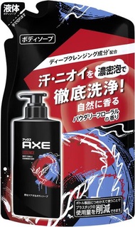 聯合利華日本 AXE(阿迪斯) 精華 男性用 身體沐浴乳 補充包 280g