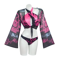 Arcane  Jinx Cos Clothes League Of Legends LOL Cosplay Costume Swimsuit Summer