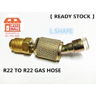 【R22 TO R22 GAS HOSE meter】 PLUS LIQUID TUBE ADAPTER  CONNECTOR KIT AC CONDITIONER SPARE PART 空调 冷气 