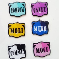 Name tag cat headband type CAT HEAD