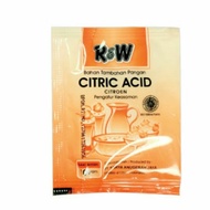 Citric Acid 50gr Citroen Citric Acid Acidity Regulator Food Supplement Syrup and Sweets