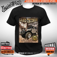 T-shirt Land Cruiser Fj40 Offroad Shirt Toyota Hardtop Tshirt Car Jeep Automotive 4wd 4x4 Lc Shr