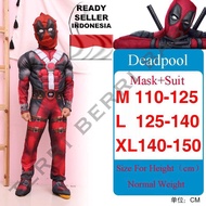 Kostum / costume / costum / custom / costumes deadpool / dead pool anak
