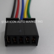 5pin Universal Type Power Window Switch Socket Connector (5pin)