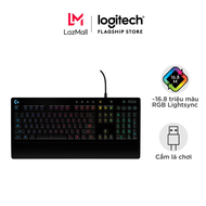 Bàn phím game có dây Logitech G213 Prodigy - RGB Lightsync phím Media chuyên biệt chống tràn bền bỉ