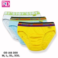 RND UNDERWEAR - Agree Kids 3 Pcs Boys' CD / CD AG 200 Boys' CD Rubber Boxer