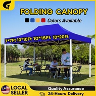 WTHB Khemah Canopy 10x10 Heavy Duty Full Set Khemah Niaga Night Market Canopy Payung Niaga Payung Pa