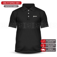 Srixon Golf Dry Fit Microfiber Polo T Shirt Sport Baju Casual Sportwear Embroidery T-Shirt Shirts Unisex Pakaian Murah