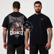 Ready Stock DBS Vegeta Dragon Ball Cartoon Printed Men's Fitness Fitness Training Loose Fashion Stre