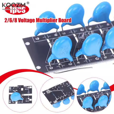 Voltage Doubler Rectifying 6/8 Times High-Voltage Doubler Rectifier Circuit Board For Electrostatic 
