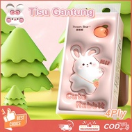 Soft Facial Tissue 1280 Sheets 4Ply Hanging Toilet Tissue Toilet Kitchen Tissue Dry Tissue